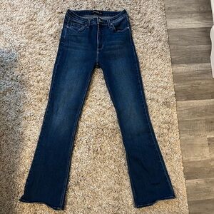 Just Black Dark Blue Flare Jeans